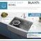 Ruvati 30" Apron-front Workstation Farmhouse Kitchen Sink 16 Ga SS Sgl Bowl RVH9100 - alternate 5